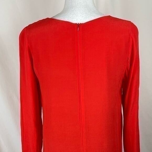 Anthropologie Everly Tangerine Office To Date Night  Dress NWOT Size M - Picture 6 of 13